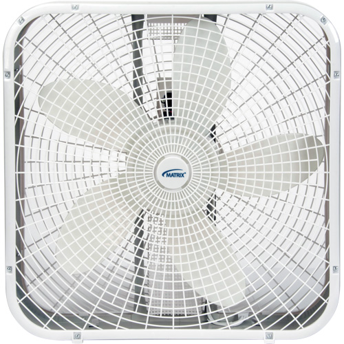 Box Fan, Commercial, 3 Speed, 20" Diameter Cam Industrial