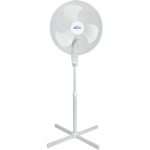 Ventilateur oscillant sur socle, Commercial, 3 Vitesses, Diam&egrave;tre de 18" Cam Industrial