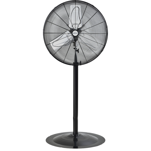 Ventilateur oscillant sur socle, Robuste, 2 Vitesses, Diam&egrave;tre de 24" Cam Industrial