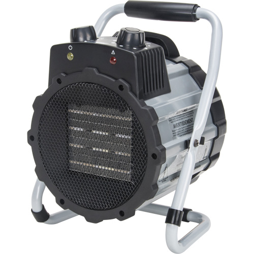 Portable Heater, Ceramic, Electric, 5200 BTU/H Cam Industrial