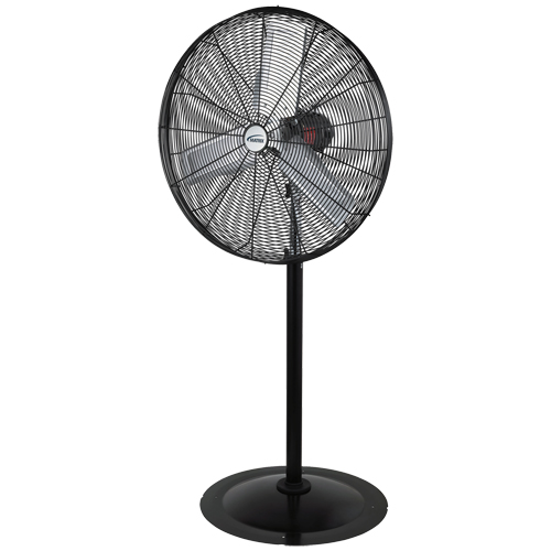 Oscillating Pedestal Fan, Heavy-Duty, 3 Speed, 30" Diameter Cam Industrial