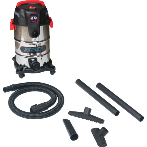 Aspirateur, Secs-humides, 6 CV, 8 gal. US (30,3 litres) Cam Industrial