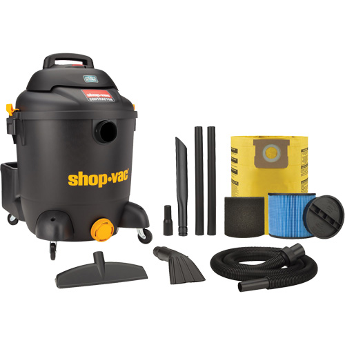SVX2 Shop Vacuum, Wet-Dry, 5.5 HP, 12 US Gal. (45.4 Litres) Cam Industrial