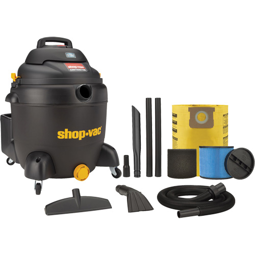 SVX2 Shop Vacuum, Wet-Dry, 6.5 HP, 18 US Gal. (68.1 Litres) Cam Industrial