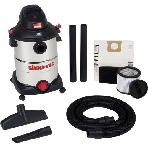 SVX2 Shop Vacuum, Wet-Dry, 5.5 HP, 12 US Gal. (45.4 Litres) Cam Industrial