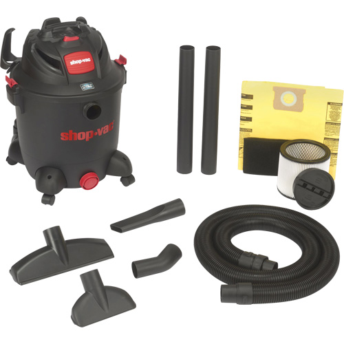 SVX2 Utility Shop Vacuum, Wet-Dry, 5.5 HP, 12 US Gal. (45.4 Litres) Cam Industrial