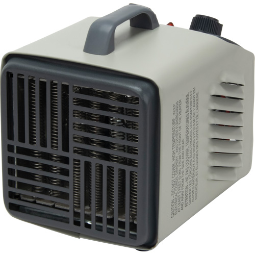 Radiateur portatif m&eacute;tallique datelier avec thermostat, Soufflant, &eacute;lectrique Cam Industrial