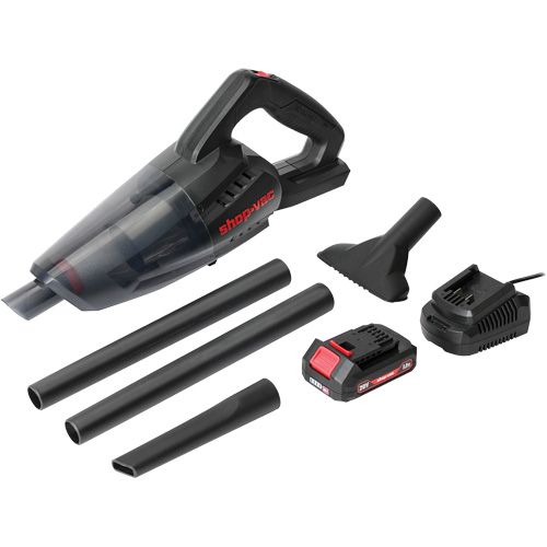 Cordless Rechargeable Handheld Vacuum, 20 V Cam Industrial