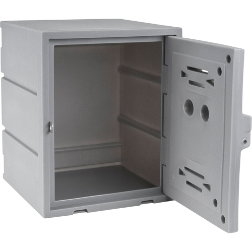Locker, 15" x 15" x 18", Grey, Assembled Cam Industrial