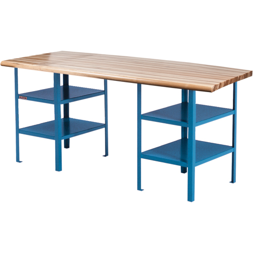&eacute;tabli sur pi&eacute;destal extra robuste, Cap 2500 lb, 120" la x 30" p, 34" h Cam Industrial