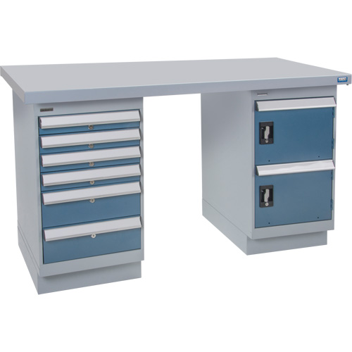Workbench, 60" W x 36" D x 34" H, 2500 lbs. Capacity Cam Industrial