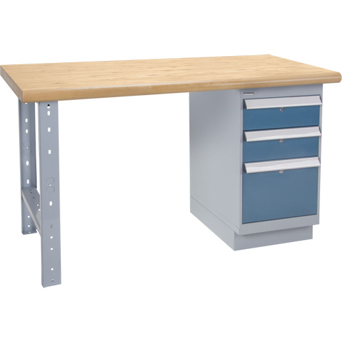 Heavy-Duty Workbench, 1500 lbs. Cap., 60" W x 36" D, 34" H Cam Industrial