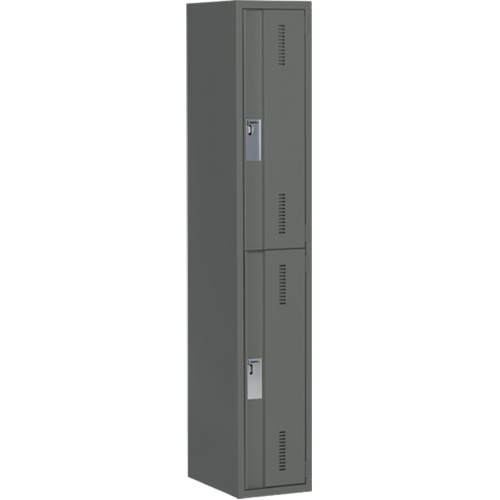 Casiers robustes Concorde, 2 niveaux, 12" x 18" x 72", Acier, Charbon, Soud&eacute; (assembl&eacute;) Cam Industrial