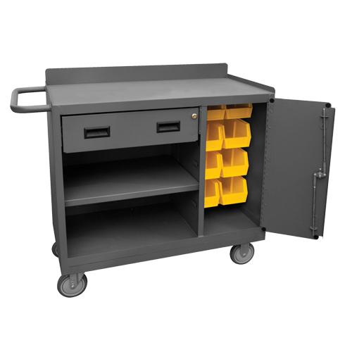 Mobile Workbench Cabinet, Steel Surface Cam Industrial