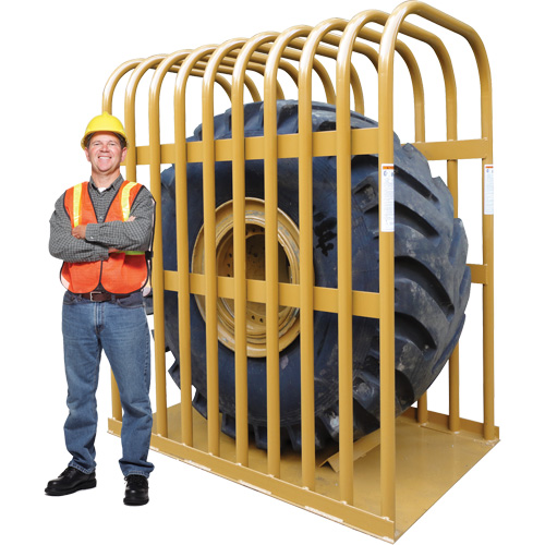 T111 10-Bar Earthmover Tire Inflation Cage Cam Industrial