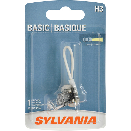 Ampoule de base pour feu avant H3, Halog&egrave;ne, 45 W, Blanc cass&eacute; Cam Industrial