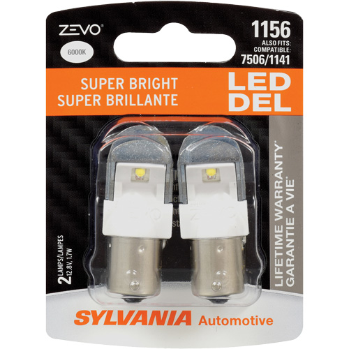 1156 Zevo&reg; Mini Automotive Bulb, LED, 1.7 W, White Cam Industrial
