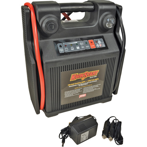KwikStart 12/24 Volt Portable Power & Jump Starter Cam Industrial
