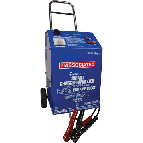 Chargeur 12/24 V 70/35 A &agrave; roues Intellamatic Cam Industrial