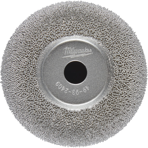 2-1/2" Flared Contour Buffing Wheel for M12 Fuel Low Speed Tire Buffer Cam Industrial