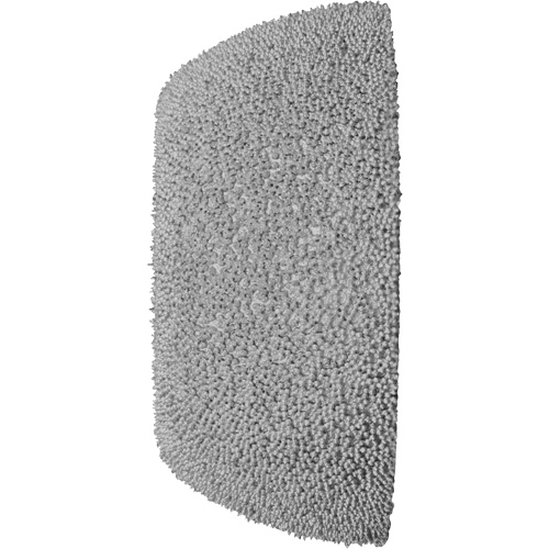 2-1/2" Flared Contour Buffing Wheel for M12 Fuel Low Speed Tire Buffer Cam Industrial