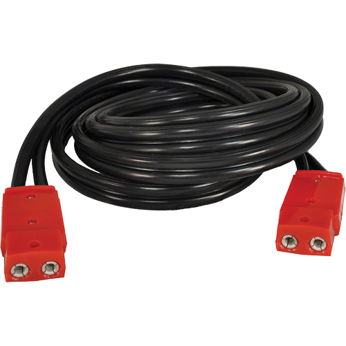 Dual Plug-In Cable, 4 AWG, 12' Cable Cam Industrial