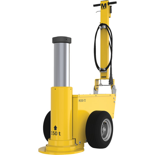 Cric Mammut, 165 tonnes, Air comprim&eacute;/hydraulique Cam Industrial