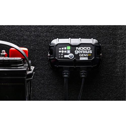 Chargeur de batterie embarqu&eacute; &agrave; 1 sortie de 5 amp&egrave;res Gen5X1 Genius Cam Industrial