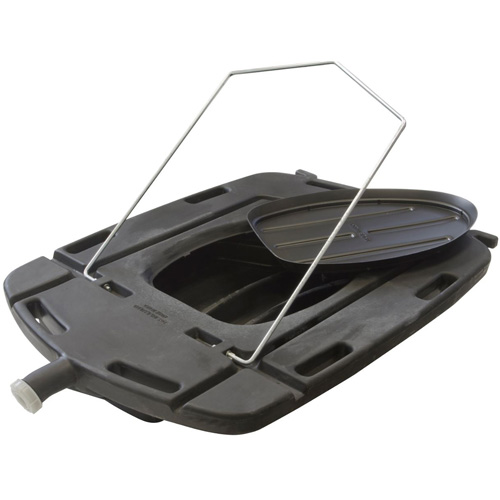 Bac de vidange d'huile pour camion &agrave; profil bas avec couvercle Cam Industrial