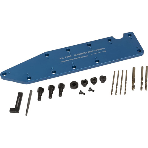 Gabarit de perçage pour installation sur collecteur pour Ford 3,5 L Ecoboost Cam Industrial
