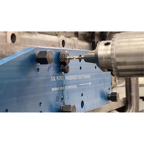 Gabarit de perçage pour installation sur collecteur pour Ford 3,5 L Ecoboost Cam Industrial
