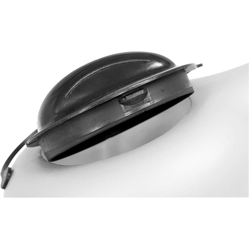 Oil Dispenser with Lid & Cap, Plastic, 8 qt Capacity Cam Industrial