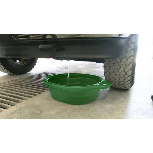 Green Oval Drain Pan Cam Industrial