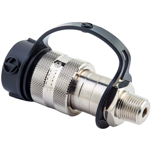 Raccords &agrave; c&ocirc;t&eacute; femelle pour d&eacute;bit &eacute;lev&eacute;, Acier, 3/8", NPTF femelle, 10 000 PSI Cam Industrial