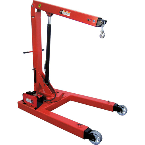 Air Hydraulic Floor Crane, 6000 lbs. (3 tons) Capacity Cam Industrial