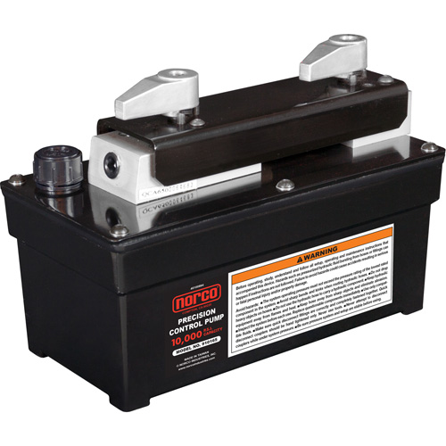 Pompe hydraulique &agrave; air manuelle de 10 000 PSI sans manom&egrave;tre Cam Industrial