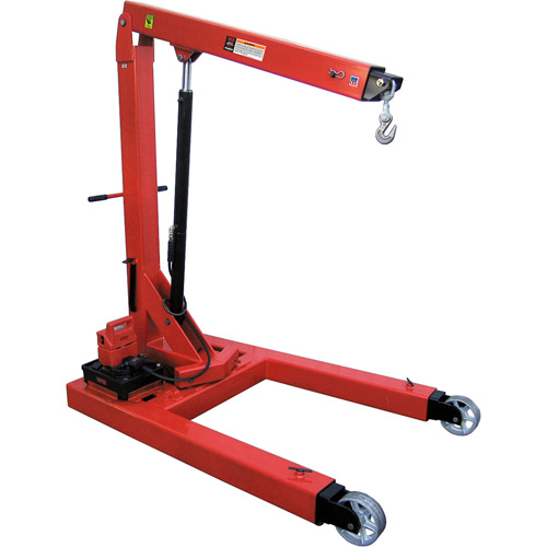 Electro Hydraulic Floor Crane, 6613.87 lbs. (3 tons) Capacity Cam Industrial