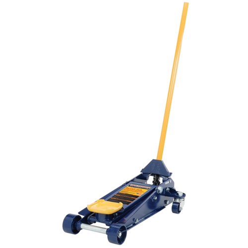 Service Jack, 2 Ton(s) Capacity, 4-1/2" Lowered, 20-1/4" Raised, Manual Hydraulic Cam Industrial