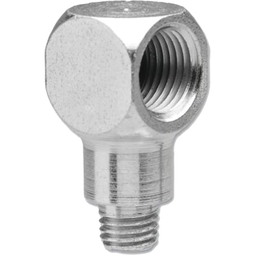 Grease Fitting Adapter with 90-Degree Angle, 1/4"-28 Thread Cam Industrial