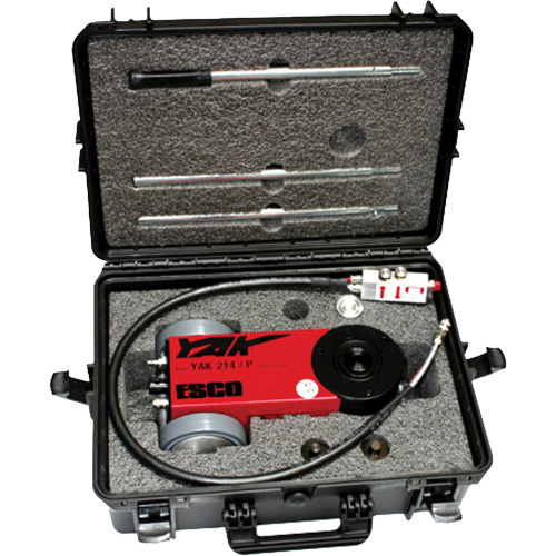 Cric portatif &agrave; 2 &eacute;tapes, 11 tonne(s)/22 tonne(s), Air comprim&eacute;/hydraulique Cam Industrial