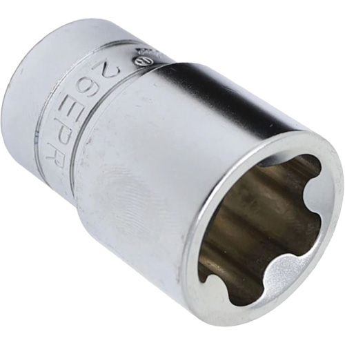 Jeu de douilles TORX EPR &agrave; 5 pans, 16 Morceaux, Prise de 1/4"/3/8"/1/2" Cam Industrial