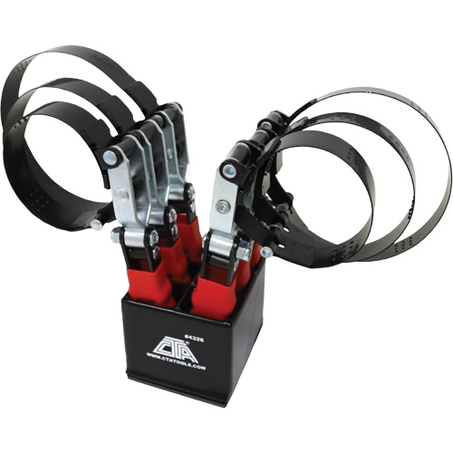 6-Piece Oil Filter Wrench Kit with Magnetic Stand Cam Industrial