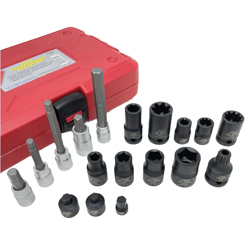 18-Piece Brake Caliper Socket Set Cam Industrial