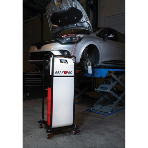 Purgeur de frein &eacute;lectrique Frame Brake-Pro avec chariot Cam Industrial