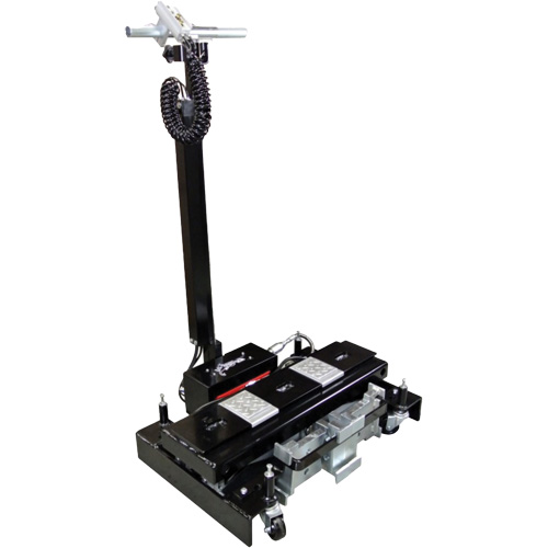 Cric de service de plancher, 14 tonne(s) Capacit&eacute;, 8-1/4" Abaiss&eacute;e, 20" &eacute;lev&eacute;e, Air comprim&eacute;/hydraulique Cam Industrial