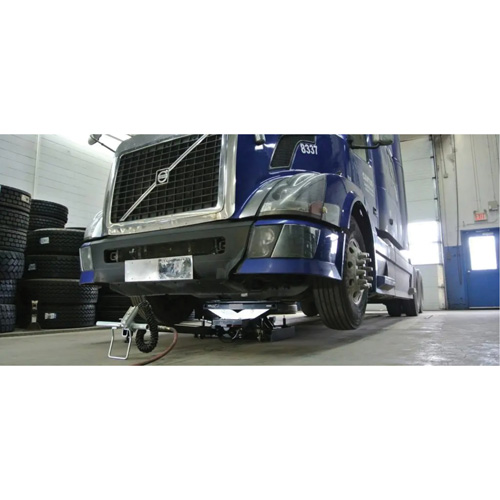 Cric de service de plancher, 14 tonne(s) Capacit&eacute;, 8-1/4" Abaiss&eacute;e, 20" &eacute;lev&eacute;e, Air comprim&eacute;/hydraulique Cam Industrial