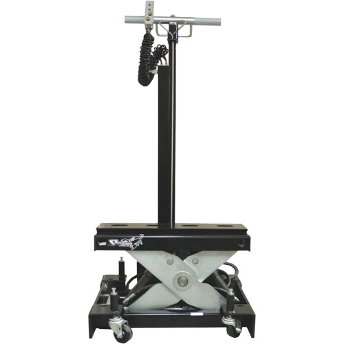 Floor Service Jack, 12 Ton(s) Capacity, 7-1/2" Lowered, 15-3/4" Raised, Air Hydraulic Cam Industrial