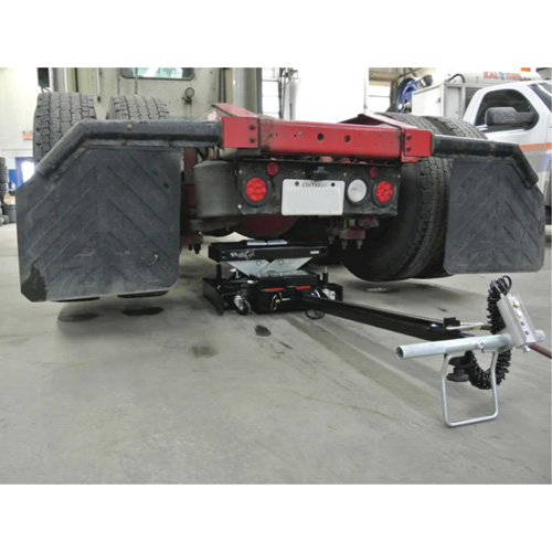 Floor Service Jack, 12 Ton(s) Capacity, 7-1/2" Lowered, 15-3/4" Raised, Air Hydraulic Cam Industrial