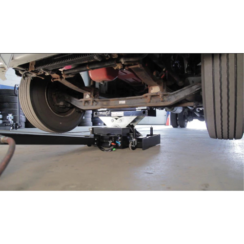 Floor Service Jack, 12 Ton(s) Capacity, 7-1/2" Lowered, 15-3/4" Raised, Air Hydraulic Cam Industrial