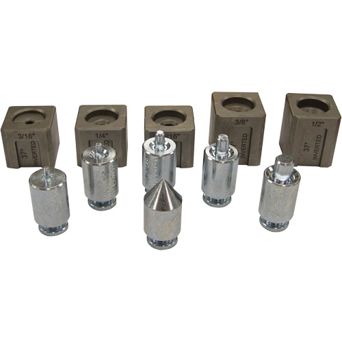 Ensemble d'adaptateurs pour &eacute;vasement simple et double 37° Cam Industrial